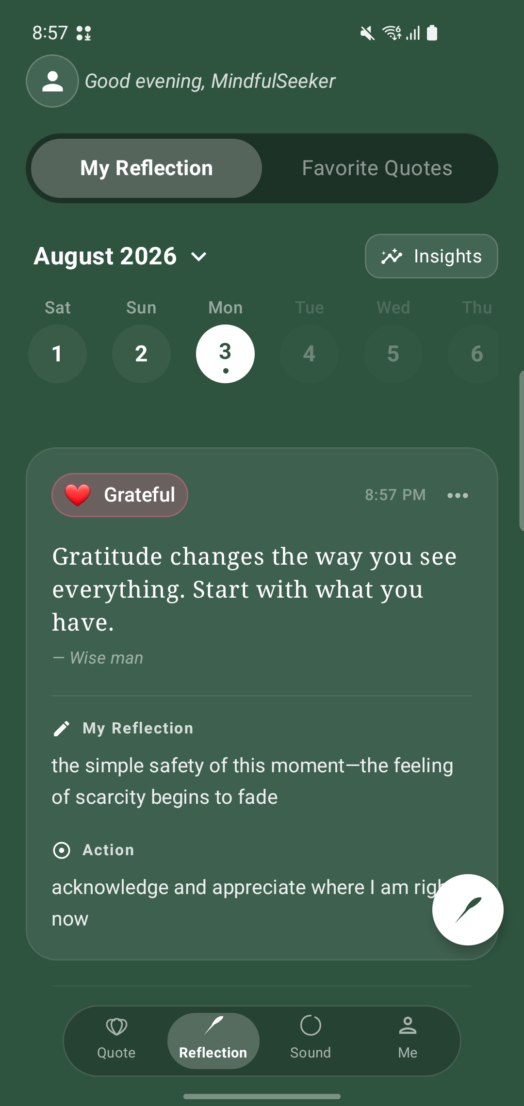 VibeQuotes: Inspire & Reflect
